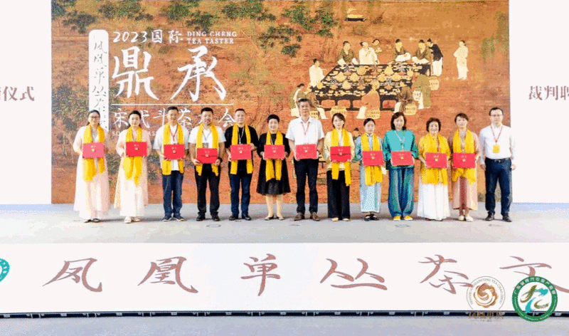 有关于巅峰对决，茶人竞秀！“凤凰单丛茶”杯2023国际鼎承宋代斗茶大会收官，15g金牌得主揭晓！的相关信息(11)