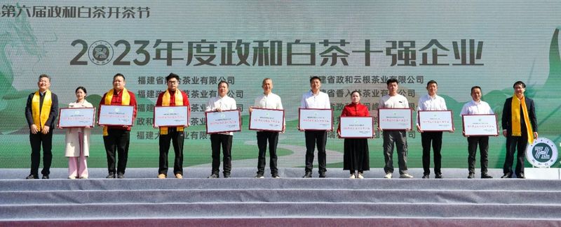 关于践行“三茶”理念 做强政和白茶  政和县举办第六届政和白茶开茶节的内容(8)