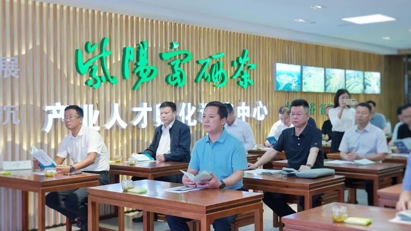 有关于紫阳富硒茶产业人才孵化调度中心正式上线运行的最新消息(1)