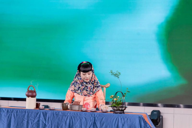 关于第二届全国技能大赛茶艺师项目福建省选拔赛福鼎选手名列前茅的资讯(4)