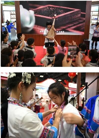 关于“体验茶与礼 传承茶文化”，“小观茶团”走进2023国际茶文化展的消息(2)