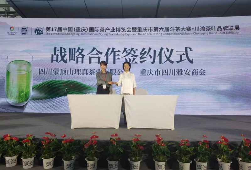 关于甘露好茶，渝见理真||理真·蒙顶山甘露品牌招商推介会成功举办！的内容(5)