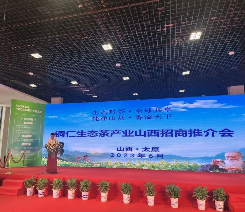 关于铜仁生态茶产业山西招商推介活动举行的最新消息(2)