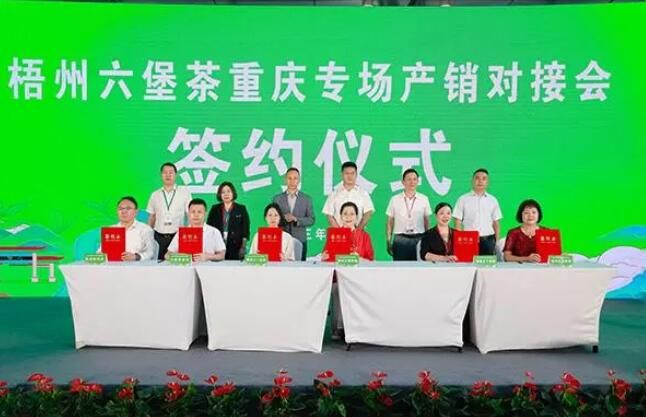 关于六堡佳茗亮相重庆茶博会 签约意向金额1．23亿元的相关信息