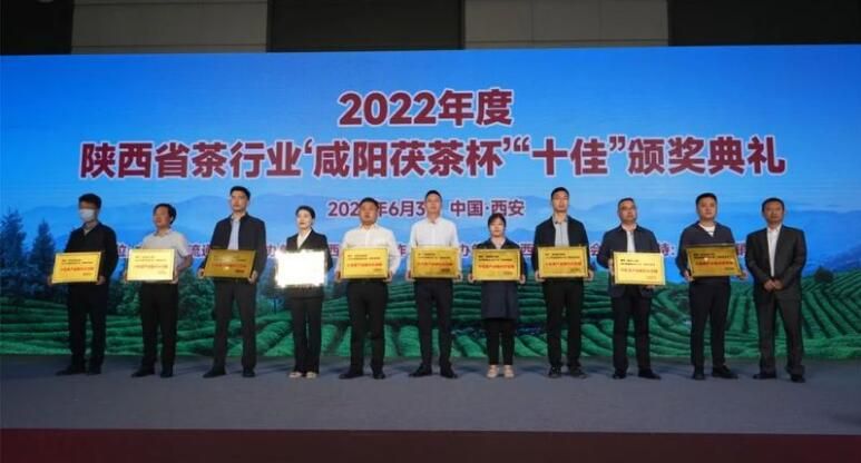 有关于2022年度陕西茶行业“十佳”评选结果揭晓的新闻(11)