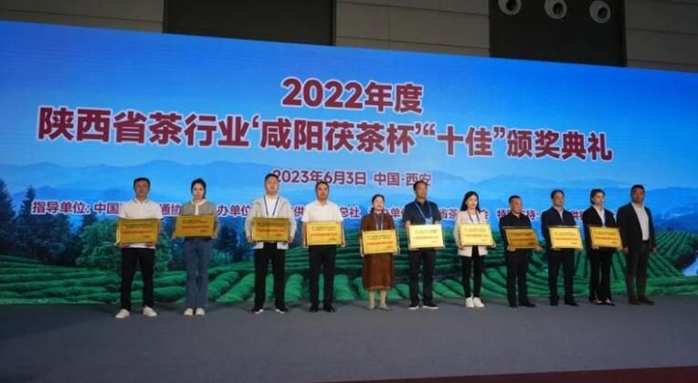 有关于2022年度陕西茶行业“十佳”评选结果揭晓的新闻(9)