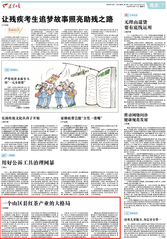 关于光泽:一个山区县红茶产业的大格局的最新消息