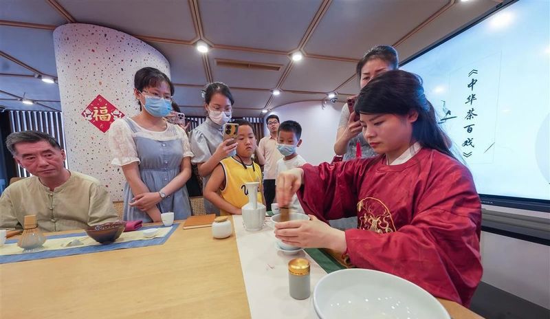 关于非遗日，“茶百戏”走进武汉图书馆的相关信息(1)