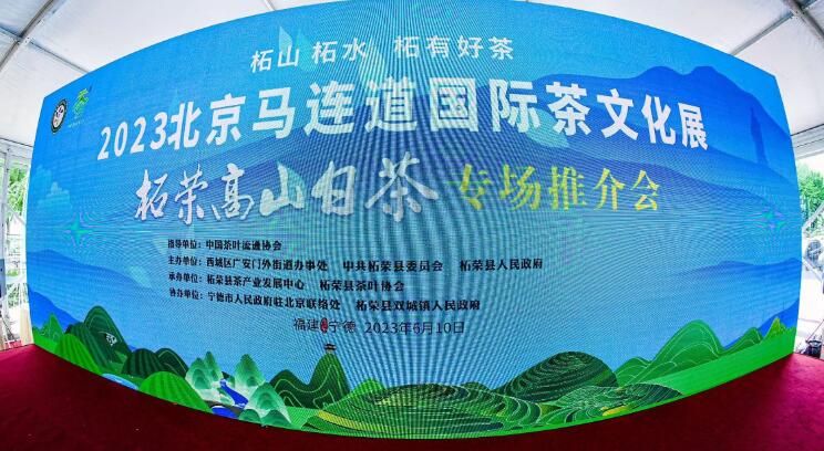 关于2023 北京马连道国际茶文化展暨柘荣高山白茶展示推介活动隆重启幕的最新消息(2)