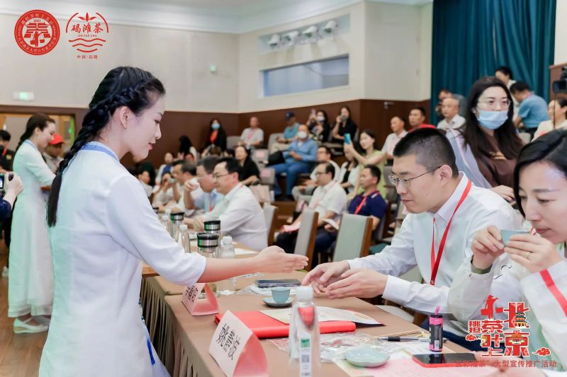 关于乡村振兴 五彩茶香“挑担茶叶上北京” 五彩湘茶竞艳京城——沅陵碣滩茶品牌专场推介会 五彩湘茶品牌推介会在北京展览馆举(13)