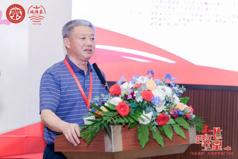 关于乡村振兴 五彩茶香“挑担茶叶上北京” 五彩湘茶竞艳京城——沅陵碣滩茶品牌专场推介会 五彩湘茶品牌推介会在北京展览馆举(8)