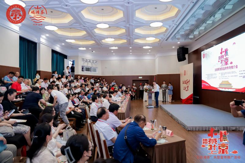 关于乡村振兴 五彩茶香“挑担茶叶上北京” 五彩湘茶竞艳京城——沅陵碣滩茶品牌专场推介会 五彩湘茶品牌推介会在北京展览馆举(2)