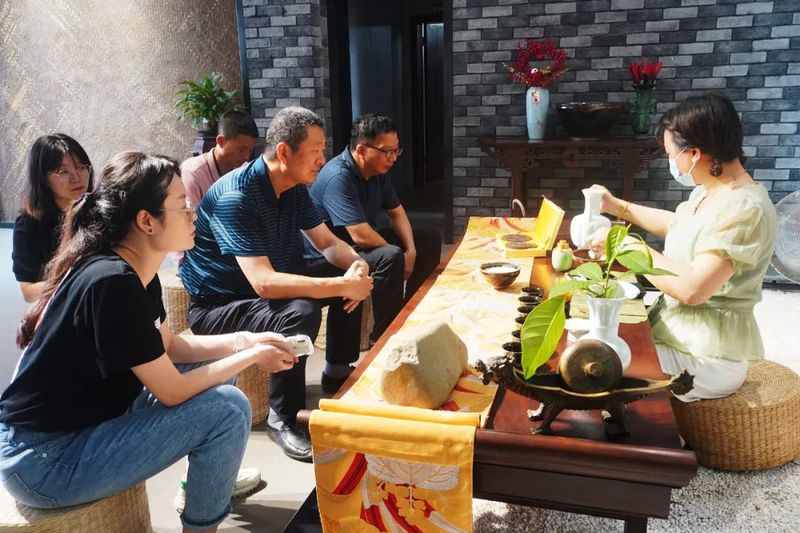 关于南平市委宣传部到东峰镇开展茶文化产业调研的相关内容(5)