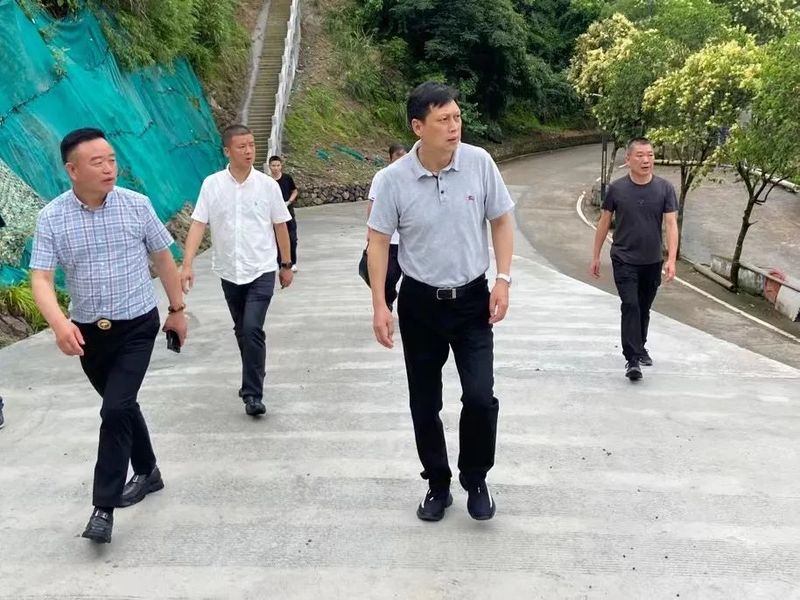 关于陈铭主席带队赴章村乡调研茶产业发展情况的新闻