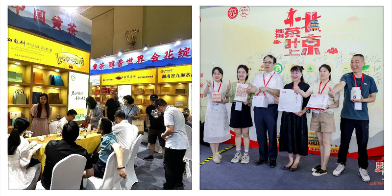 关于“五彩湘茶”2023北京国际茶业展圆满收官 经典好茶 地道风味“茗星”湘茶 广受追捧的相关内容(3)