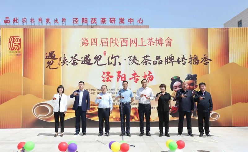 有关于第四届陕西网上茶博会泾阳专场活动启动的内容(2)