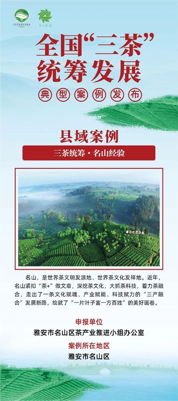 有关于茶乡旅游发展大会,全国“三茶”统筹发展典型案例发布的相关信息(1)