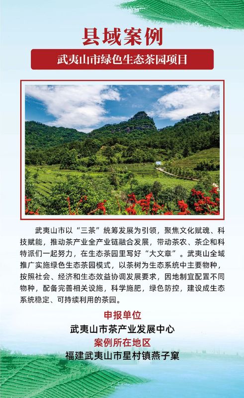 有关于茶乡旅游发展大会，全国“三茶”统筹发展典型案例发布的相关信息(7)