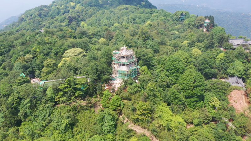 关于蒙顶山景区提升改造项目工程有序推进的相关内容(4)