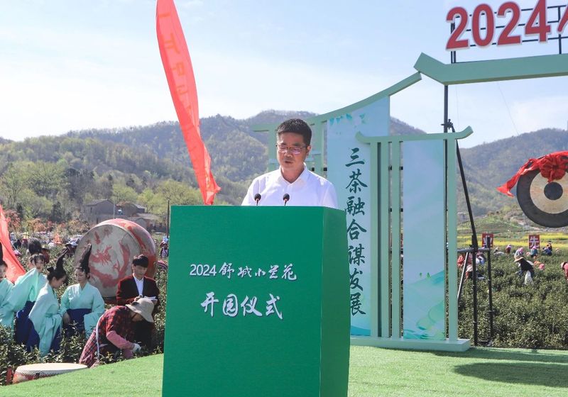 有关于2024舒城小兰花开园仪式在舒城县舒茶镇举行的资讯(1)