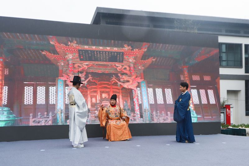 关于秀美桐河源 悠悠贡茶香 ， 2024年广德市杨滩镇首届春茶开园节圆满举行的内容(8)