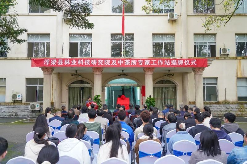 关于浮梁县林业科技研究院及中茶所专家工作站揭牌仪式举行的新闻