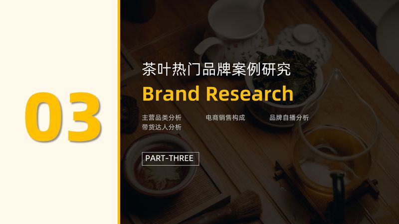 有关于茶叶行业趋势洞察（抖音电商）的相关内容(39)