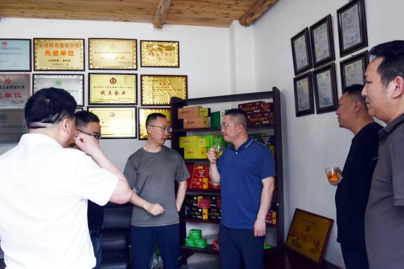 关于京东科技集团到凤冈考察茶产业的内容(1)