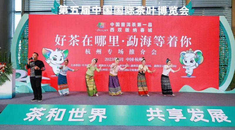 关于勐海好茶“亮相”第五届中国国际茶叶博览会 ——政府“发力”助推云茶新发展的新闻(11)