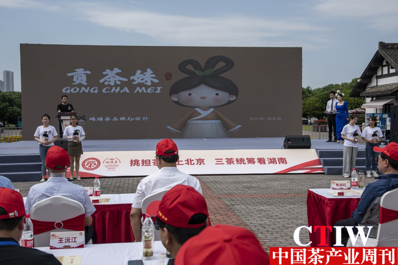 有关于沅陵发布全省首个茶叶品牌IP形象“贡茶妹”的新闻