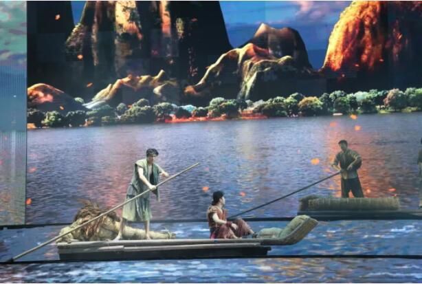 关于中国茶文化大型舞台剧《天下茶道》今日公演的消息(1)