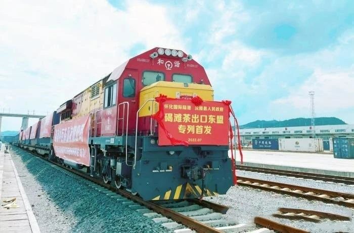 有关于从茶马古道到东盟专列 千年贡茶碣滩茶飘香“出海”的相关信息