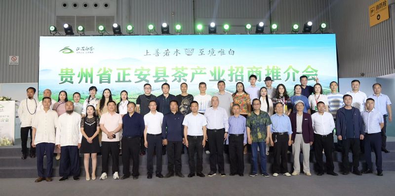 有关于贵州正安茶产业招商引资推介会在成都举行的消息(6)