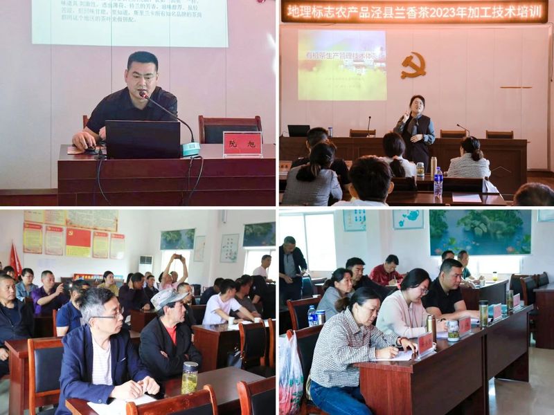 有关于地理标志农产品泾县兰香茶2023年标准技术培训班开班的相关信息(2)