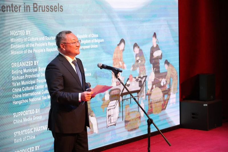 关于“茶和天下·雅集”活动在布鲁塞尔中国文化中心开幕的信息(2)