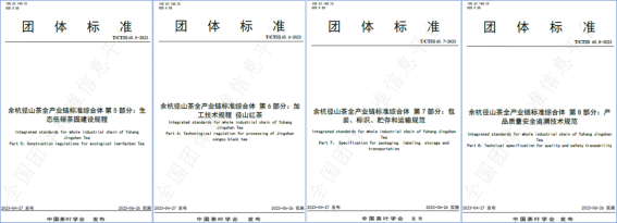 关于《余杭径山茶全产业链标准综合体》团体标准发布的相关信息(6)
