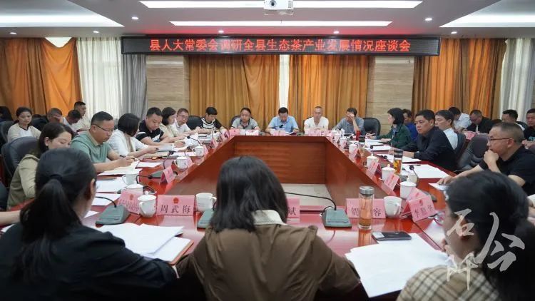 有关于县人大调研组调研石阡县茶产业发展的消息