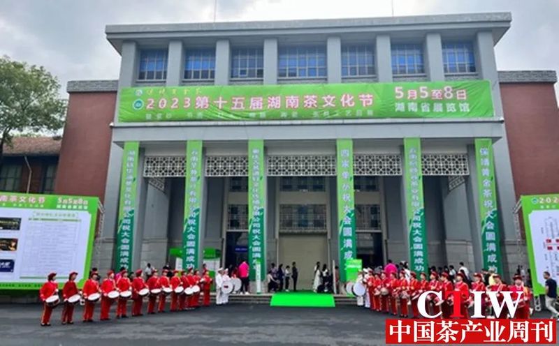 有关于保靖黄金茶C位亮相2023湖南第15届茶文化节的消息