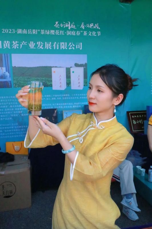 关于茶香洞庭 春满巴陵 2023岳阳“茶绿樱花红·洞庭春”茶文化节隆重举行的资讯(9)