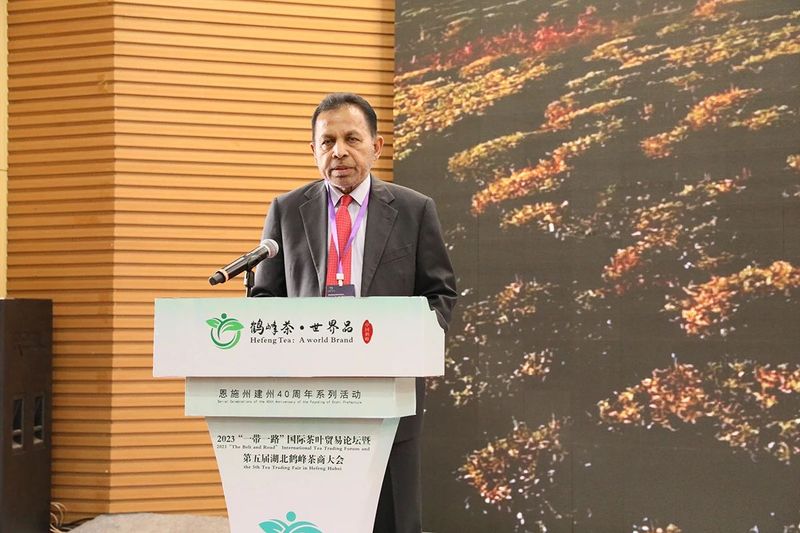 有关于领航茶叶出海，搭建交流平台——2023“一带一路”国际茶叶贸易论坛暨第五届湖北（鹤峰）茶商大会在湖北鹤峰举办的消息(2)