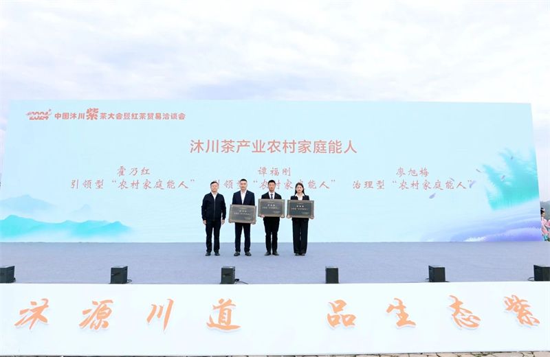 关于2024中国沐川紫茶大会暨红茶贸易洽谈会开幕的内容(9)