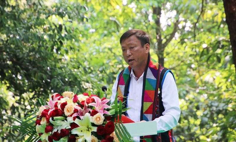 关于春绘勐海 共享茶香，勐海县格朗和乡南糯山古茶山春茶开采节举行的新闻(5)