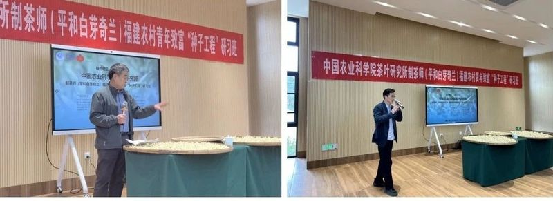 有关于中国茶科所制茶师（平和白芽奇兰）福建农村青年致富“种子工程”研习班圆满结束的相关信息(2)