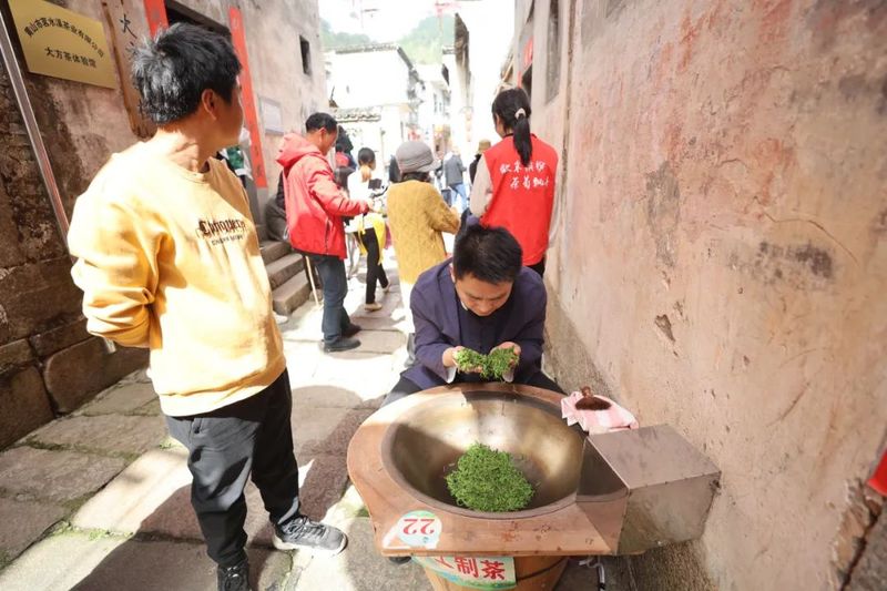 有关于一片茶叶的“功夫竞技”！歙县这里“斗”起来了的信息(6)