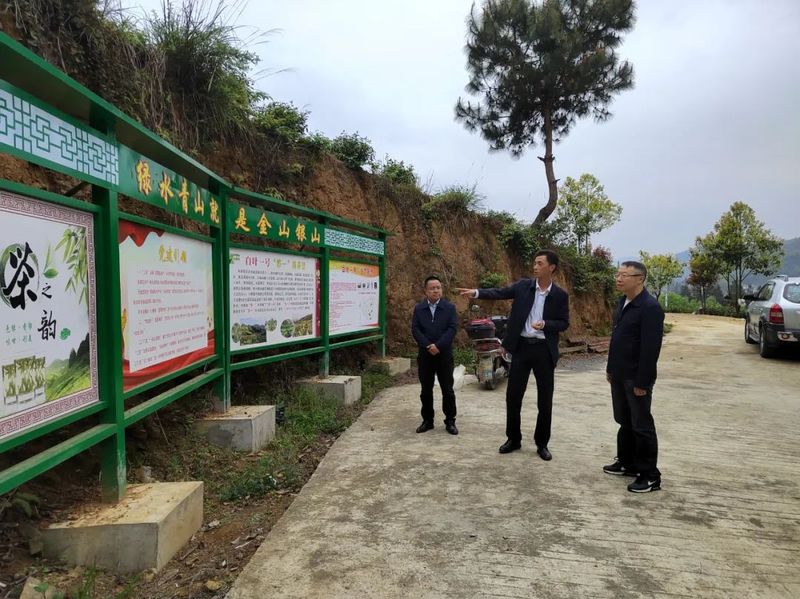 有关于赵晓林到中寨镇调研5G智慧茶园建设相关工作的资讯(1)