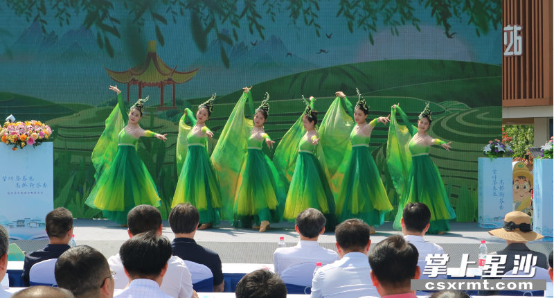 关于“紫竹添春色 高桥新茶香”——长沙县高桥镇农旅融合发展大会召开的信息(1)