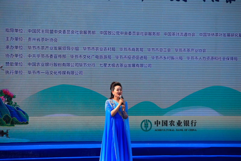 关于首届贵州古茶文化节今日在毕节市七星关区开幕，翟虎渠会长出席并致辞的信息(3)