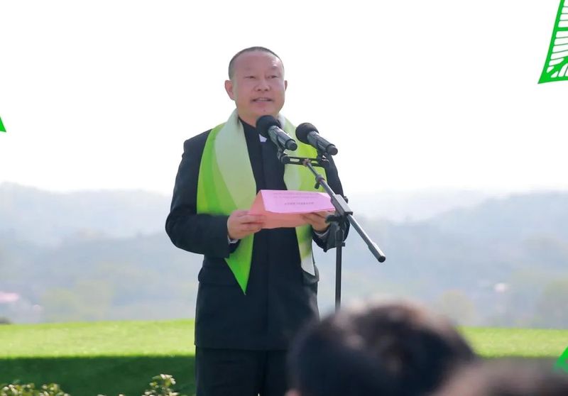 关于信阳毛尖茶开采式在文新茶村举行的消息(5)