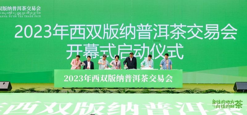 关于走,去喝茶,2023西双版纳普洱茶交易会正在进行中的相关内容(4)