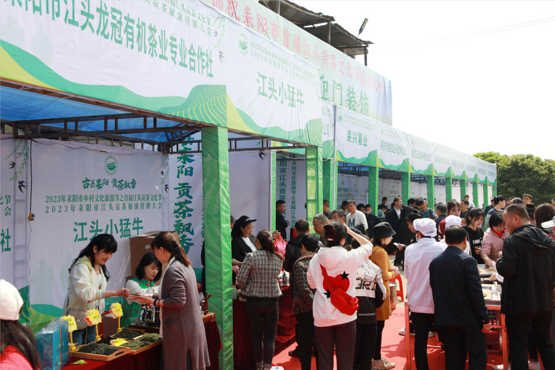 有关于2023年耒阳市乡村文化旅游节之首届江头贡茶文化节隆重开幕！的消息(13)